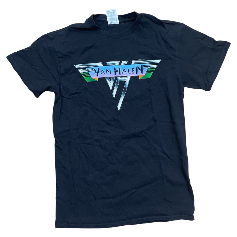 Van Halen Band T-Shirt Small Graphic Rock Alt Merch Distressed Concert